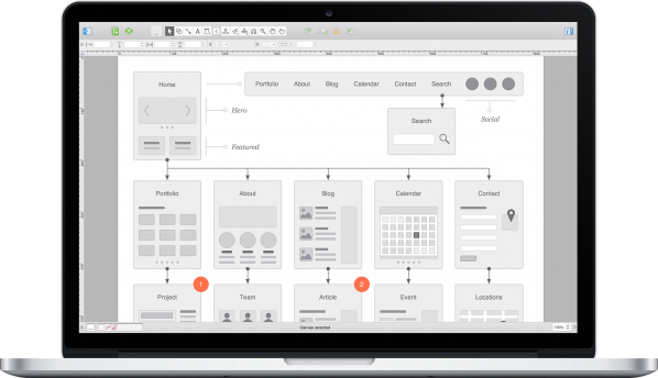 Omnigraffle diagramming and graphic design for mac
